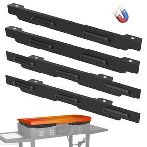lot 12007 image: Upgraded Wind Guards for Blackstone 36 Griddle, Blackstone Griddle Accessories Fit for Black stone Grill, 5015 Magnetic Stainless Steel Wind Screens Protect Flame Hold Heat, Compatible with Hood