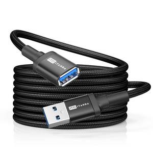 lot 12027 image: ITD ITANDA 10FT USB Extension Cable USB 3.0 Extension Cord Type A Male to Female 5Gbps Data Transfer for Keyboard, Mouse, PlayStation, Xbox, Flash Drive, Printer, Camera and More, Black