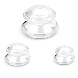 lot 6070 image: Excitsayno Silicone Cupping Therapy Sets, Cupping Kit for Massage Therapy,Anti Cellulite Cup, for Cellulite Reduction Joint Pain Muscle Pain