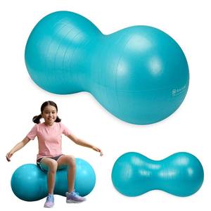 lot 1416 image: Gaiam Kids Active Seat Peanut Shaped Bounce Desk Chair, Exercise Yoga Balance Sitting Ball, Flexible Seating, Wiggle Seat for Boys and Girls