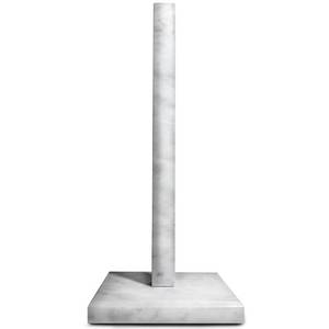 lot 1444 image: Marble King White Square Marble Paper Towel Holder  Heavy-Duty Roll Stand with Non-Slip Base for Bathrooms, Kitchen Countertops &amp Cabinets  Robust 100% Marble Design, Not Made of Steel or Plastic