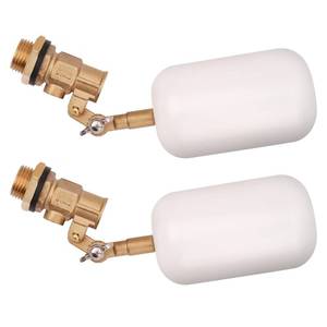 lot 2027 image: Float Valve 12 inch, Brass Water Float Valve with Adjustable Arm, Float Ball Valve Automatic Fill and Water Level Control for Water Trough,Fountains,Water Tank,Ponds,Pool,Aquariums