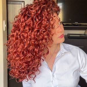 lot 2033 image: Vomella GoGo Curl Crochet Hair 8 Packs Water Wave 10 Inch Curly Crochet Hair for Women Short Beach Curl Synthetic Deep Twist Extensions (Reddish Brown)