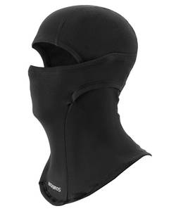 lot 2092 image: ROCKBROS Kids Balaclava Ski Mask Thermal Windproof Kids Balaclava Mask for Cold Weather Boys Girls Black