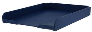 lot 2340 image: Bostitch Office Konnect Letter Tray, Fits 9.75 x 12 Sized Documents, Blue