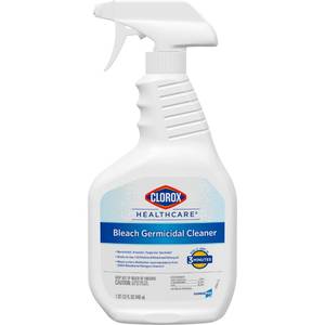 lot 12369 image: Clorox Healthcare Bleach Germicidal Cleaner Spray, 32 Fluid Ounces (Package May Vary)