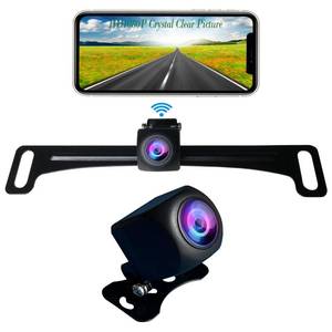 lot 12400 image: WiFi Backup Camera, Ultra Strong WiFi Signal HD1080P Crystal Clear Picture, Wide Angle Rearview Reversing Back up Camera, IP69 Waterproof Reverse Rear View Camera for Car Pickup SUV Vehicle etc