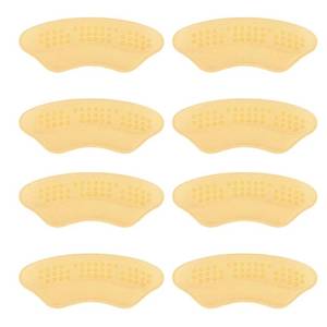 lot 16131 image: Makryn Foam Heel Pads - Inserts, Cushions, Slip Pads for Too Big Shoes - AntiSlip Beige