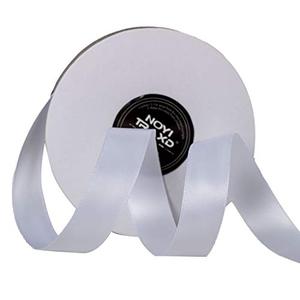 lot 16153 image: NOYI TRAXD 20 Yards White 58 inch Wide Double Faced Polyester Satin Ribbon for Craft,Wedding,Gift Wrapping,Bow Making & Other Projects