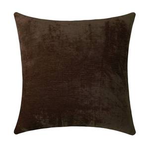 lot 16225 image: Jeneoo Coffee Brown Decorative Throw Pillow Covers Soft Chenille Comfy Solid Couch Cushion Case Decor (Set of 1, 26 x 26 Inches)