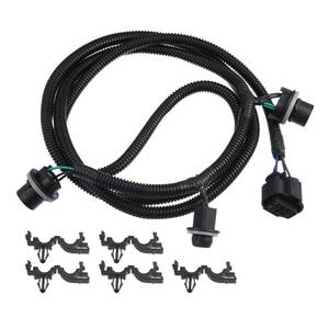lot 16236 image: X AUTOHAUX 22869169 Tail Light Lamp Wiring Harness for Chevrolet Silverado 1500 2014 2015 for Chevrolet Silverado 2500HD 3500HD 2015 Passenger Side