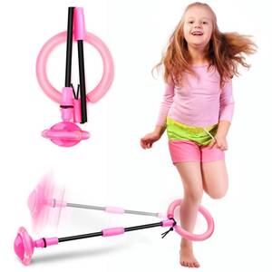lot 17379 image: Hewog Skip Ball, Portable Foldable Colorful Flash Wheel Swing Ball, Kids Toys for Girls & Boys, Sports Fitness Toys for Kids & Adults. Gifts for Mom Women & Girls Toys Age 5-10 Years