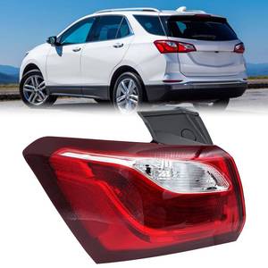 lot 17404 image: LEVANLIGHT Tail Light Assembly Compatible with Chevy Equinox 2018 2019 2020 Halogen Type Rear Outer Tail Lamp Left Driver Side, Replaces# 84769835, GM2804132