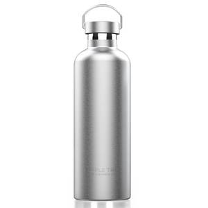 lot 17417 image: Triple Tree 34OZ Vacuum Insulated Stainless Steel Water Bottle, Double Wall Wide Mouth Lids Keeps beverage Hot or Cold Sweat Proof