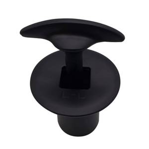 lot 18320 image: Westbrass A500-62 34 NPSM Gas Fire Pit and Fireplace Log Lighter Key Valve Trim Kit, Matte Black