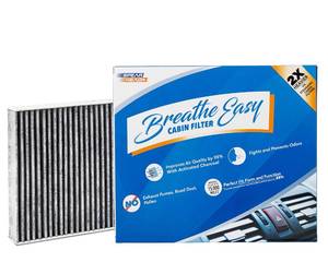 lot 18331 image: Spearhead Odor Defense Breathe Easy AC & Heater Cabin Filter  Fits 2014-20 Rogue, 2017-22 Rogue Sport Like OEM  Up to 25% Longer Lasting wActivated Carbon (BE-854)