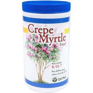 lot 18359 image: Carl Pool Crepe Myrtle Plant Food 24oz 8-55-7