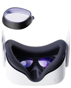 lot 18364 image: Amavasion Glasses Lenses Compatible with Quest 3S2, VR Lenses Insert Easy-to-Install Frame Plus Lens Combination SPH-2.50(One Lens)