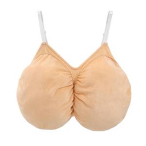 lot 18379 image: FURPHI Fake Chest for Old Lady Grandma Cosplay Hollween Funny Costume Accessories (Medium)