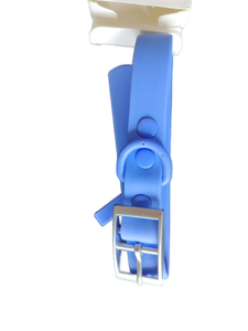lot 20123 image: Blue Silicone Sports Watch Band