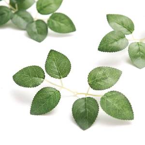 lot 20142 image: Lings Moment Artificial Plants Bulk Rose Leaves Decor,35Pcs Fake Greenery Filler Decorations, Realistic Texture Plants for Wedding BouquetsTable Centerpieces, GardenPot, and Floral Arrangement