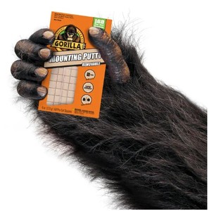 lot 6103 image: Gorilla Mounting Putty - 168 Pre-Cut Squares