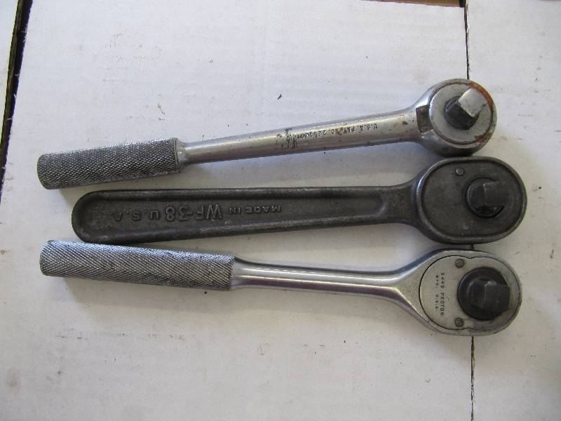 lot 722 image: Lot of 3 12  Drive  Ratchets (Shop Tools)