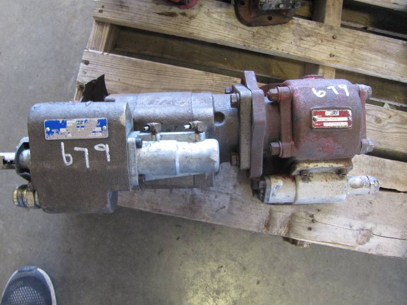 PTO MH8SB01XN3AA and MH-102 2500PSI Dump Pump Assembly- Removed from Working Truck | Retirement - Storage Trailer Hydraulic Pumps & Shop - Snap On Tool Box - Shop A