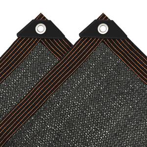 lot 1483 image: Garden - Shade Cloth - for Plants Heat Protection 6ft x 20ft, 90percent Black Outdoor Canopy of Pergola, Chicken Coop and Dog Kennel Covers, Mesh Fabric Netting for Vegetables 2x6m