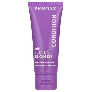 lot 2192 image: Pravana The Perfect Blonde Purple Toning Conditioner  Neutralizes Brassy, Yellow Tones  For Color-Treated Hair  Adds Strength, Shine, Elasticity  2 Fl Oz