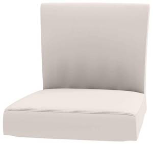 lot 2255 image: Seat Width 18 12 Durable Material Henriksdal Bar Stool with Backrest Cover Replacement is Custom Made Compatible for IKEA Henriksdal Bar Stool Chair Cover Or Slipcover (Polyester Flax Beige)in