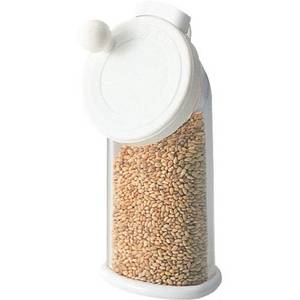 lot 2297 image: 1 X New Asvell Plastic Sesame Grinder Made In Japan, White