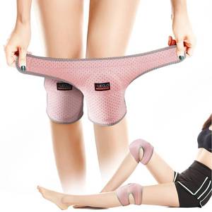 lot 2321 image: HUEGLO Dance Knee Pads for Volleyball for Girls Knees Protective Soft Sponge Knee Pads for Avoid Floor Burns and Bruising,1Pair,Pink,X-Large
