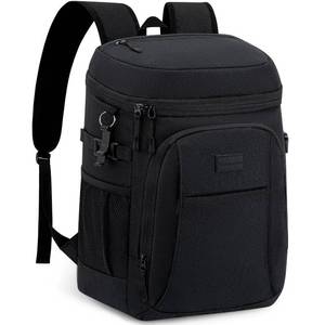 lot 2373 image: Tuwubi Cooler Backpack 35 Cans, Backpack Coolers Insulated Leak Proof for Men Women, Waterproof Soft Sided Lunch Camping Beach Travel Ice Chest Backpack Cooler Bag Black