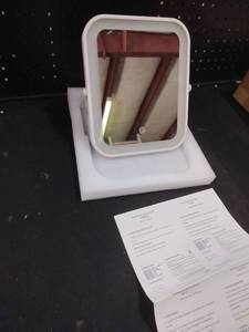 lot 5420 image: LED Desktop Vanity Mirror with Touch Control