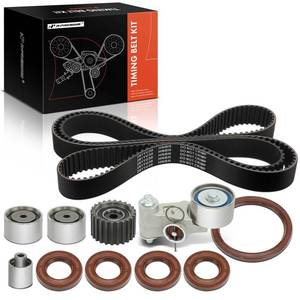lot 9647 image: A-Premium Engine Timing Belt Kit Compatible with Subaru Outback 2005-2009, Forester 2004-2013, Impreza 2003-2014, Legacy 2005-2012, WRX 2013-2014 and Saab 9-2X 2005, Baja 2004-2006 - DOHC H4 2.0L 2.5L
