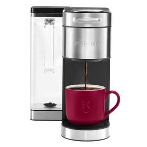 lot 9653 image: Missing Water Tank Keurig K-Supreme Plus Single Serve K-Cup Pod Coffee Maker, MultiStream Technology, Customizable Strength and Temperature Settings, Programmable, 78oz Removable Reservoir, Stainless Steel