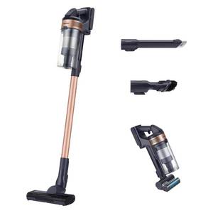 lot 9667 image: Open Box Like New SAMSUNG Jet 60 Pet Cordless Stick Vacuum Cleaner w Removable Battery,Advanced Floor Cleaning, Jet Fit Brush to Clean Hardwood, Carpet and Tile, Lightweight Design, VS15A6032R7, Rose Gold