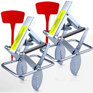 lot 11750 image: Mole Trap Scissor 2 Pack, Upgraded Mole Traps for Lawns That Kill Best, Galvanized Steel Mole Killer, Easy Step Setup