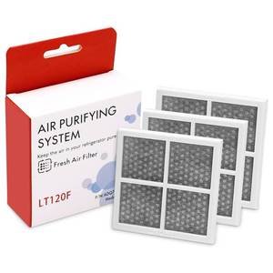 lot 12106 image: LT120F Refrigerator Air Filter Replacement for LG LT120F Kenmore Elite 46-9918 469918 9918 Replaces ADQ73214402 ADQ73214403 ADQ73214404-3 Pack