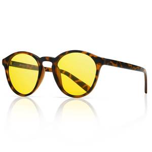 lot 16253 image: SUNGAIT Night Driving Glasses for Women Classic Vintage Round Polarized Sunglasses Yellow Tint SGT166HPKYS