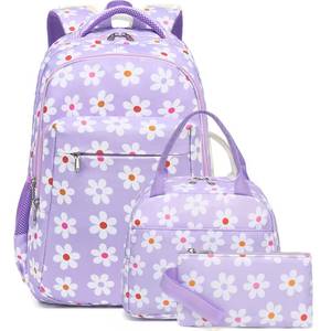 lot 17464 image: LEDAOU Backpack for Kids Boys School Bags Teen Bookbags Set School Backpack with Lunch Box and Pencil Case