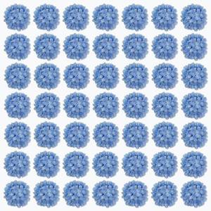 lot 17501 image: Cherica Blue Hydrangea Artificial Flowers Bulk, 60 Pcs Faux Hydrangea Flowers Heads, Artificial Fake Silk Hydrangea Flowers with Stems, Blue Flowers Artificial for Decoration Wedding Dcor