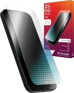 lot 18006 image: ZAGG XTR4 Screen Protector for iPhone 16 Pro Max - 11x Stronger Tempered Glass, Blue Light Filtration, Anti-Reflective Technology, Graphene Reinforced, InvisibleShield, Easy Dust-Free Installation