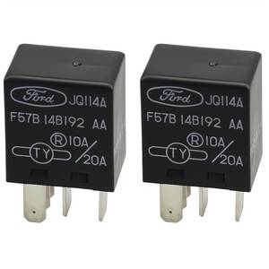lot 18065 image: Aeola Pack of 2 F57B14B192AA 5 Pins 12V Multi-Purpose Relay Replaced RY612 19290 Automotive AC Clutch Relay Compatible Ford,Toyota,Cadillac