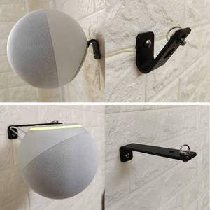 lot 18096 image: All-New Echo (4th Gen) Wall Mount Stand Black ES017-01