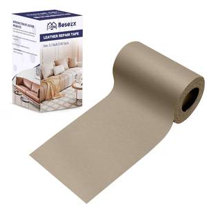 lot 18103 image: Leather Repair Patch Tape Kit, Self Adhesive Leather Repair for Furniture, Couch, Sofa, Car Seats,Office Chair,Vinyl Repair Kit.3.1inx60in