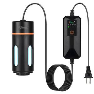 lot 18118 image: hygger Aquarium U-V Light with Timer, 360° Protective Shield Clean Light for Green Water and Algae Clean, Mini Algae Control Lamp for Freshwater and Saltwater Tank (3W for 5-25 Gallon)