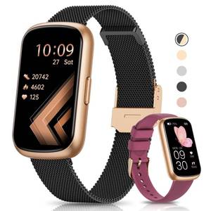 lot 18131 image: DEKELIFE Fitness Tracker, 247 Heart Rate Monitor Watch, 1.47 Fitness Watches for Women with 24 Sport Modes, Androdi Smart Watches for WomenMen, IP68 Step Tracker, Pedometer, Giftin