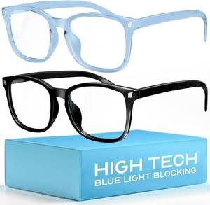 lot 18140 image: livho High Tech Blue Light Glasses - Advanced up to 99percent Blue Light Blocking Computer Glasses - Screen Fatigue and UV Protection